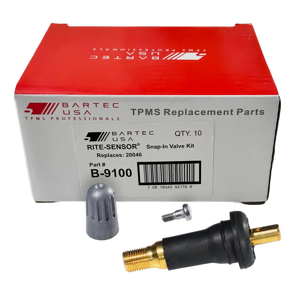 Bartec B 9100 TPMS Snap-in Valve Service Kit (VS 20, 20046) - Professional Tire Pressure Monitoring System Repair Tool for Cars, Trucks & SUVs - Ideal for Auto Shops & DIY Enthusiasts