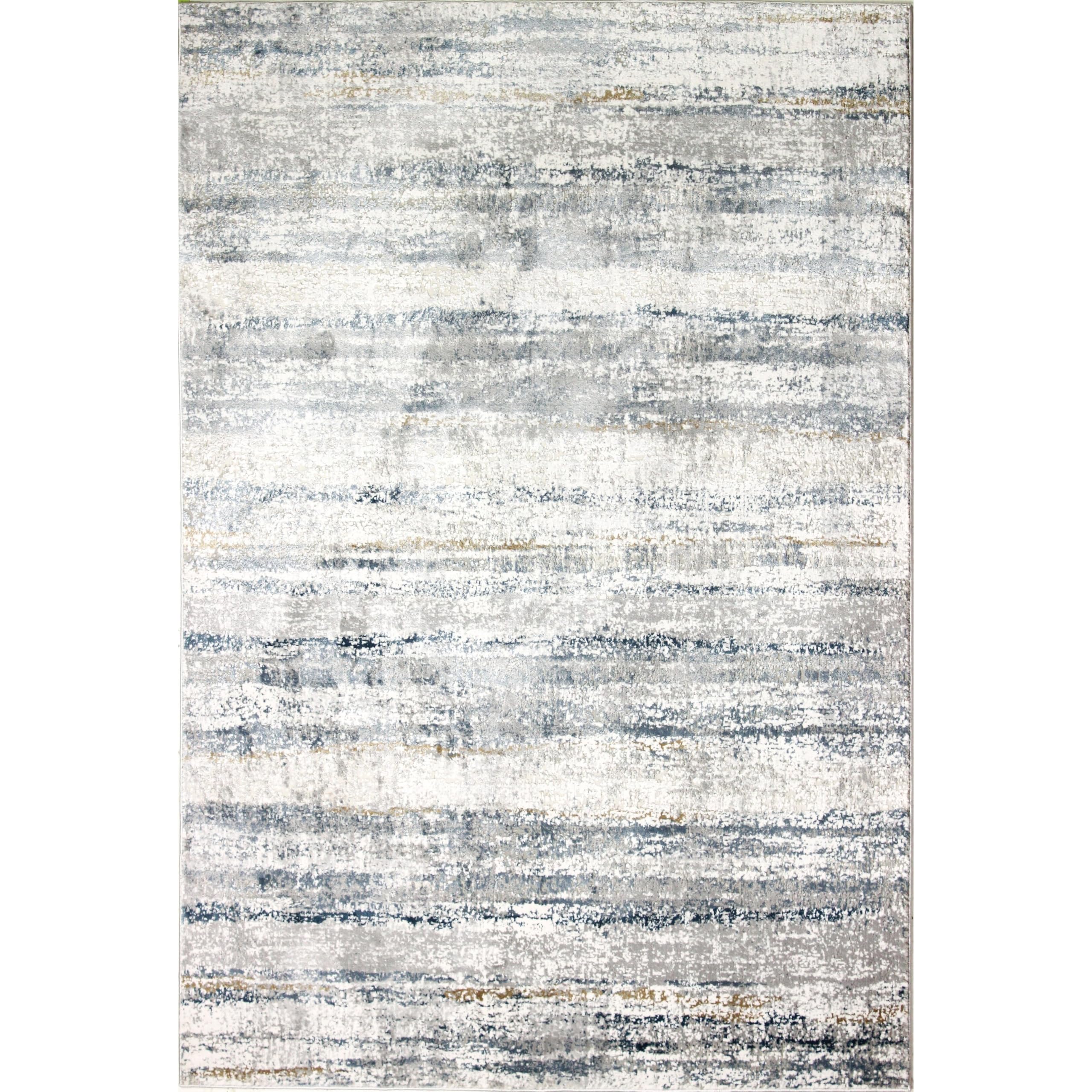 Bashian Collection Luxury Power Loom Polyester Area Rug - Soft Ivory Home Decor for Living Room, Bedroom, Entryway - 8.6' x 11.6' Runner Rug - Perfect for Modern Housewarming Gifts & Cozy Interior Design