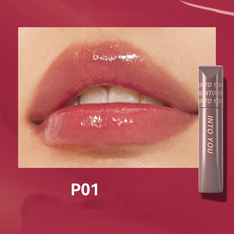 INTO YOU Watery Lip Gloss - Hydrating & Shiny Lip Gloss for Women, Long Lasting Moisturizing Lip Gloss, Perfect for Daily Wear, Parties & Makeup Looks