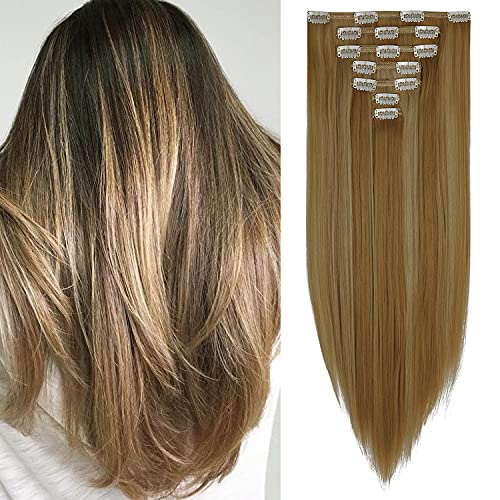 Ash Blonde Mix Ginger Brown