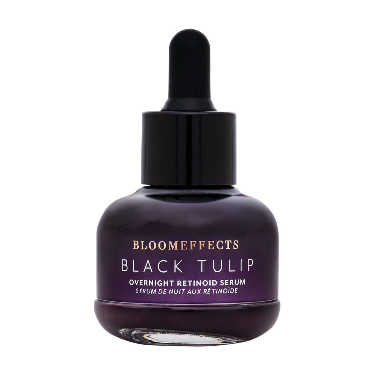 Black Tulip Overnight Retinoid Serum for Face - Anti-Aging Night Treatment with Retinol - Reduce Wrinkles & Fine Lines - Perfect for Dry & Sensitive Skin - Use Before Bed for Glowing Morning Skin