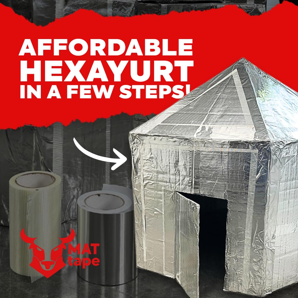 MAT Hexayurt Tape Bundle - 2 Rolls 6