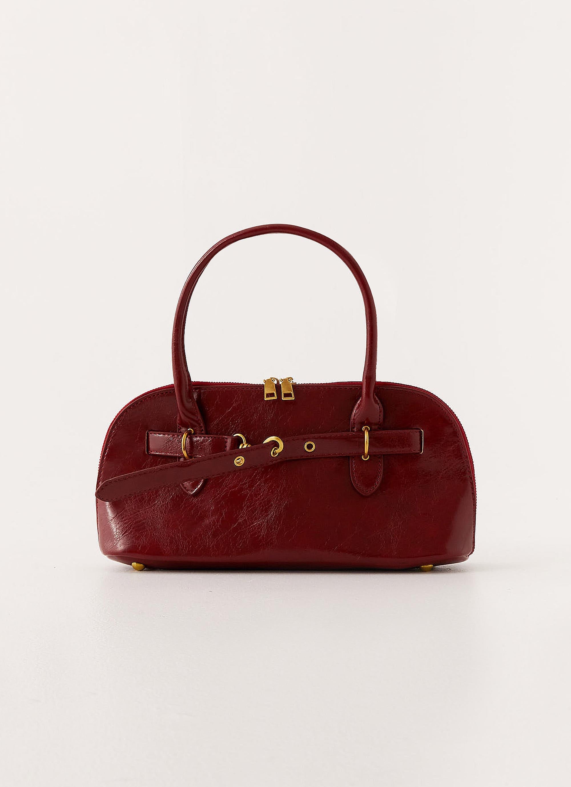 Stylish Red Crossbody Shoulder Bag for Women - Fashionable & Lightweight Everyday Purse - Perfect for Work, Travel & Shopping