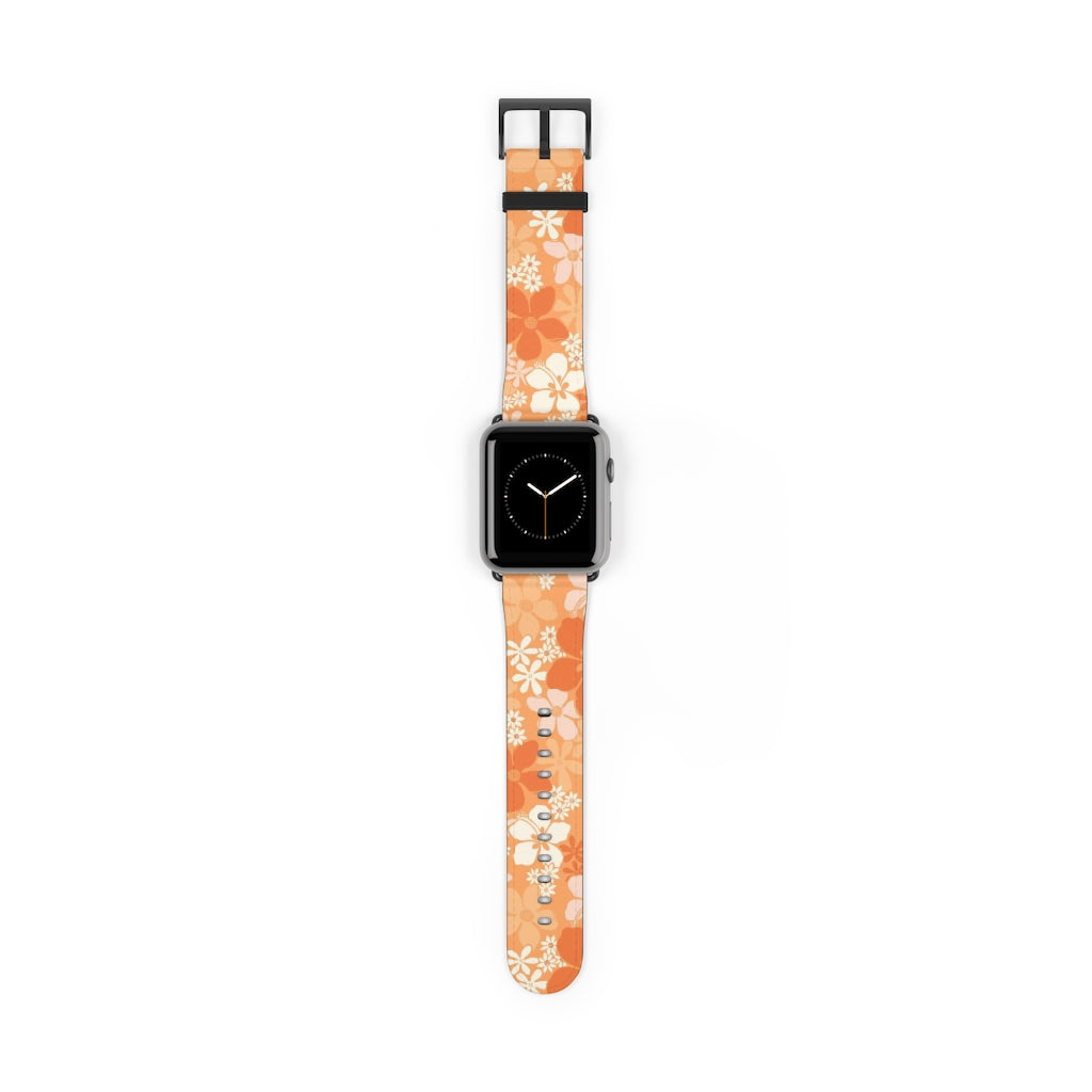 Groovy Pua Watch Band - Durable Silicone Replacement Strap for Apple Watch, Fitbit & Samsung - Perfect for Workouts, Swimming & Everyday Wear