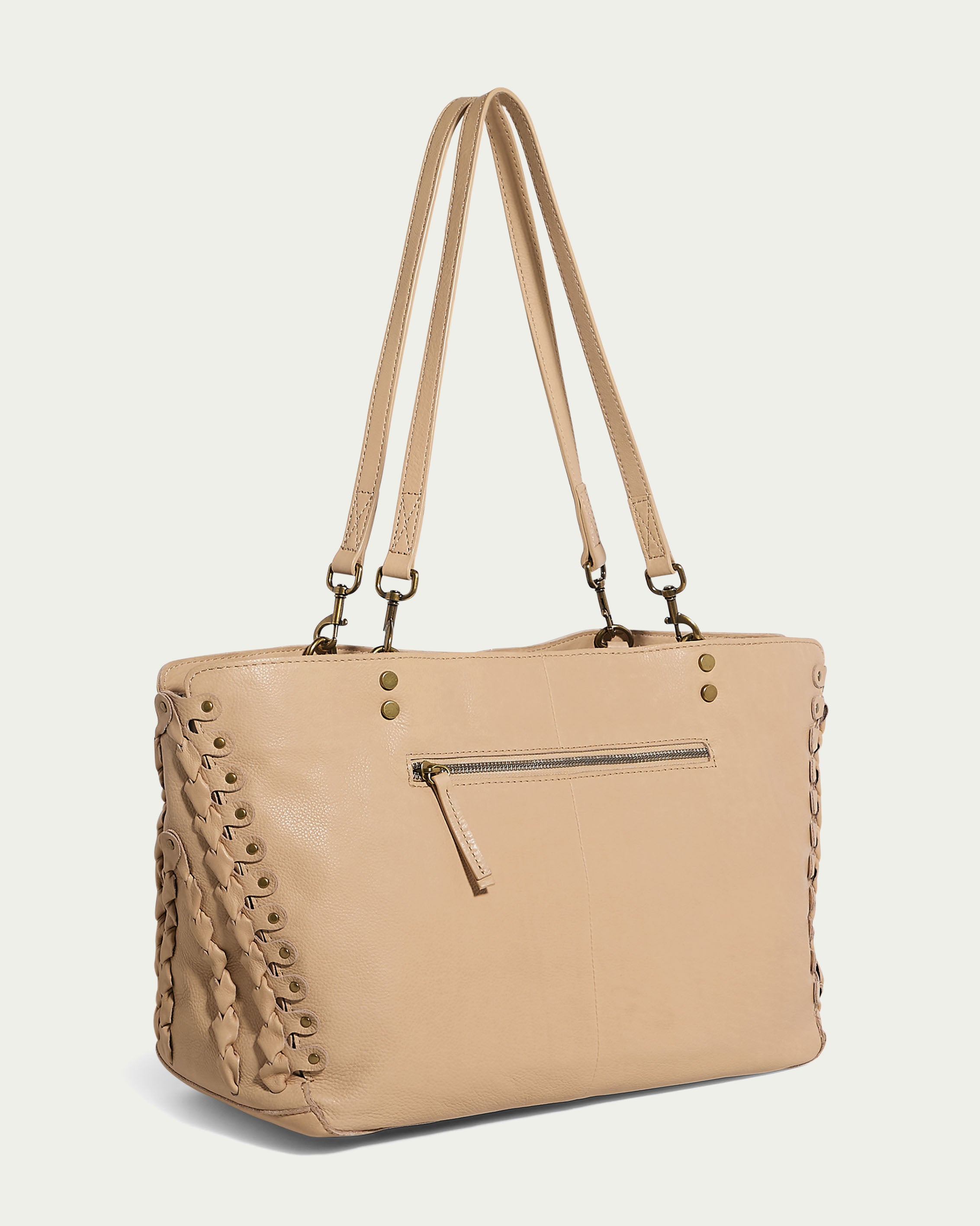 Lenox Triple Compartment Tote Bag - Large Durable Work Tote for Women - Perfect for Office, Travel & Gym Use