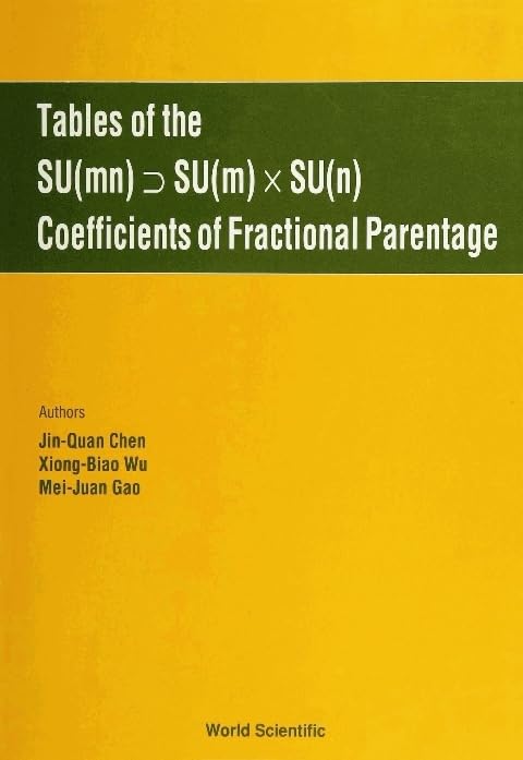 SU(MN) SU(M) x SU(N) Fractional Parentage Coefficients Tables | Mathematical Physics Reference for Research & Study