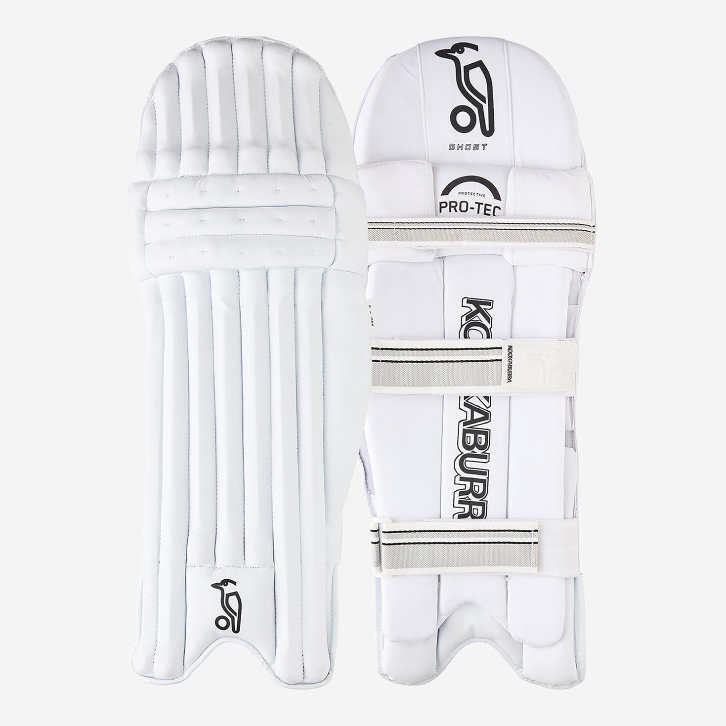 Kookaburra Ghost Pro 4.0 Junior Cricket Batting Pads - Lightweight Protective Gear for Youth Cricket Players | Perfect for Practice & Matches