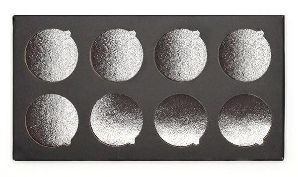 Ben Nye Empty 8 Well Refillable Makeup Palette - Professional Cosmetic Organizer for Artists & Makeup Enthusiasts - Perfect for Travel, Studio, and Home Use