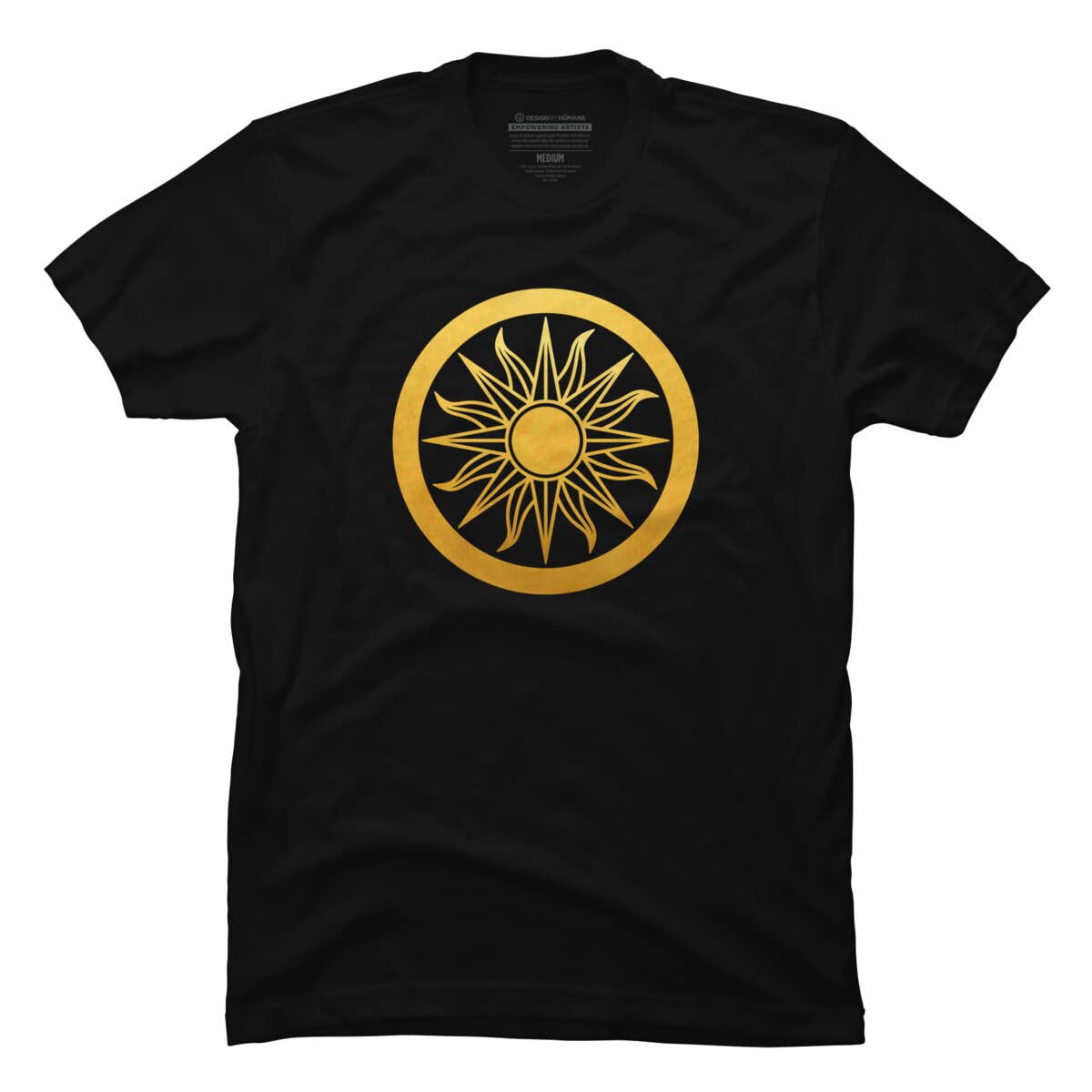 Design By Humans Men's Solar by Timea Graphic T-Shirt - Comfortable Cotton Tee for Casual Wear, Street Style & Everyday Outfits