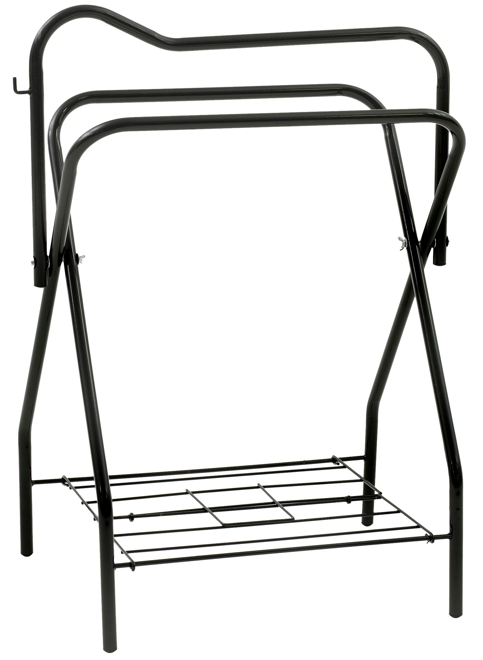Portable Saddle Rack - Foldable & Lightweight Horse Saddle Stand for Stable, Barn & Travel | Easy Storage & Transport for Equestrian Gear