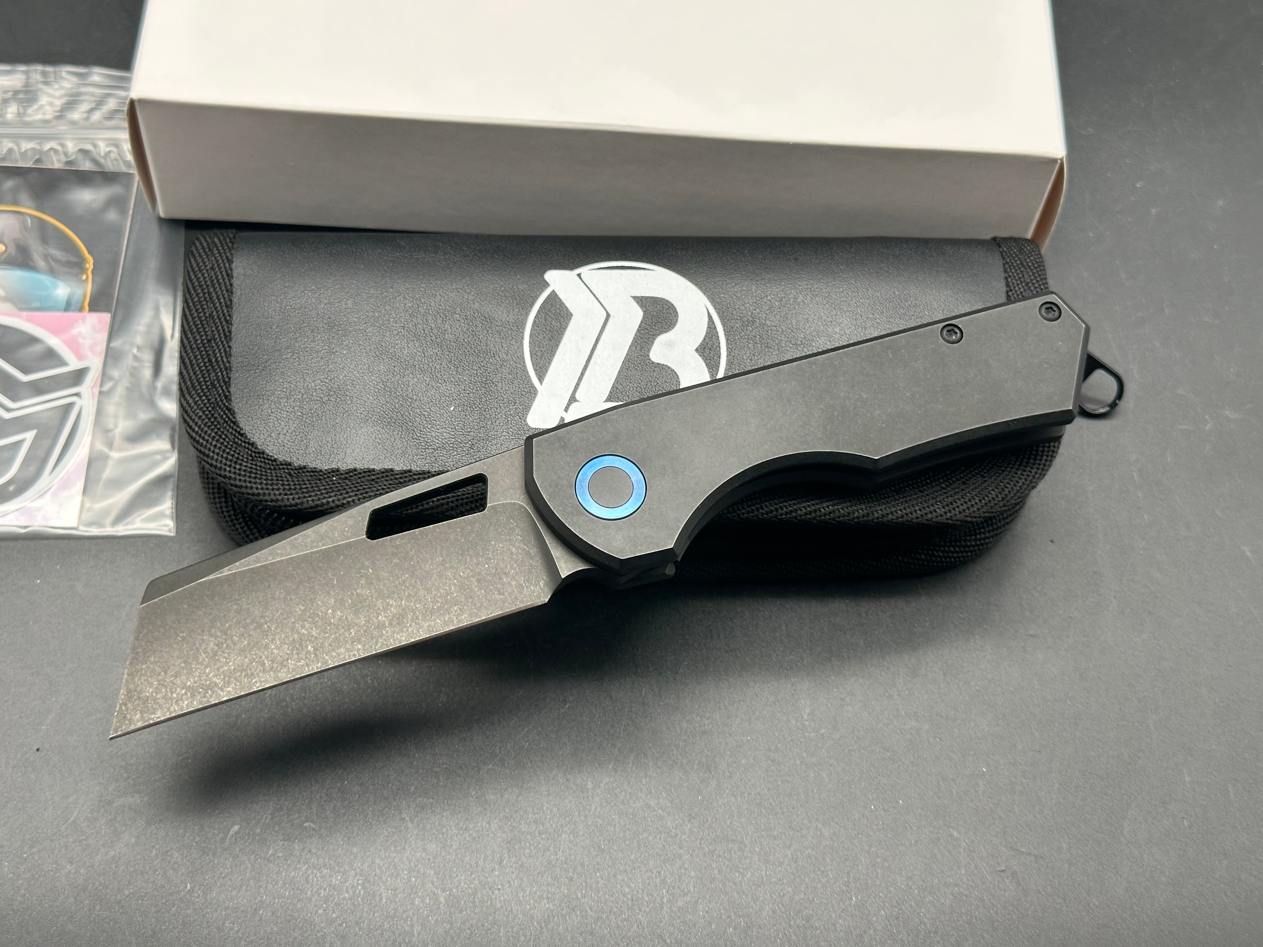 Brian Brown Knives (BBK) Yeager M V2 Non-Flipper Folding Knife - Premium EDC Pocket Knife for Outdoor, Camping & Everyday Carry | Joy Exclusive