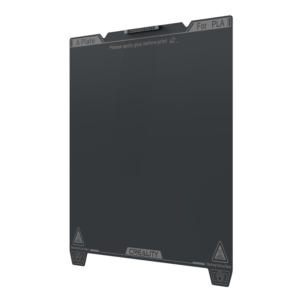 Creality K1C 235x235mm Smooth PEI Magnetic Build Plate - Flexible Spring Steel Platform with Nozzle Cleaner for K1/K1C/Ender 3 Series (3/3 V2/3 V3/3 V3 KE/3 V3 SE/3 Neo/3 V2 Neo) - Perfect for 3D Printing Smooth Surface Models & Quick Bed Adhesion