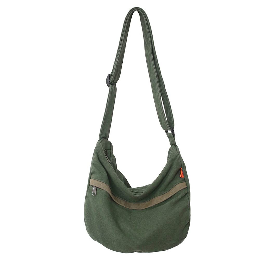Stylish Women's Large Capacity Canvas Crossbody Shoulder Bag - Perfect for Shopping, Work, Travel & Everyday Use | Durable Casual Tote Handbag for Women | Fashionable & Functional Purse for Office, Commute, Weekend Outings