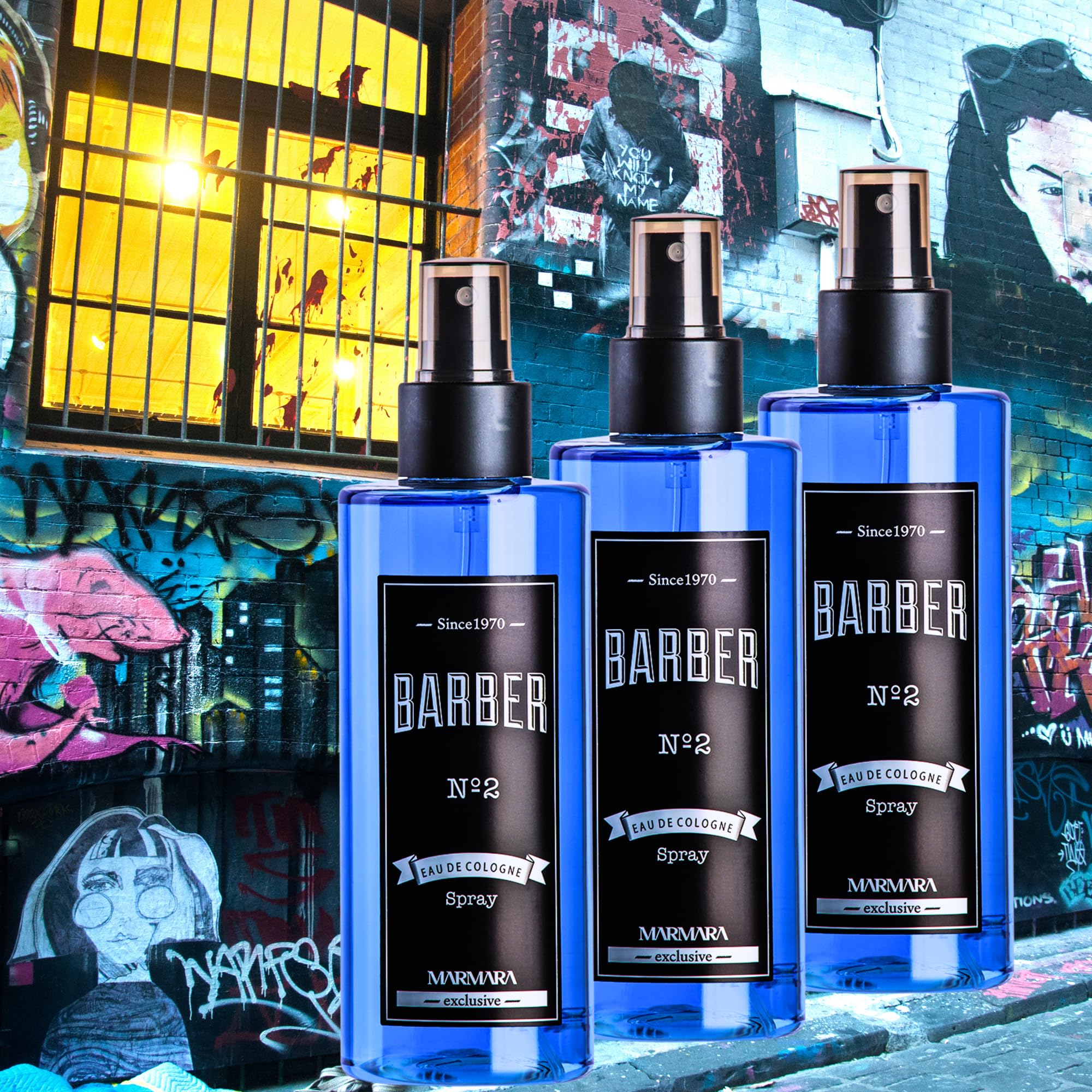 Marmara Barber Cologne No.2 - 250ml x 12 Bottles Bulk Pack | Traditional Barbershop Cologne for Men | Perfect for Professional Barbers & Wet Shaving Enthusiasts | Classic Fragrance for Grooming, After Shave & Special Occasions