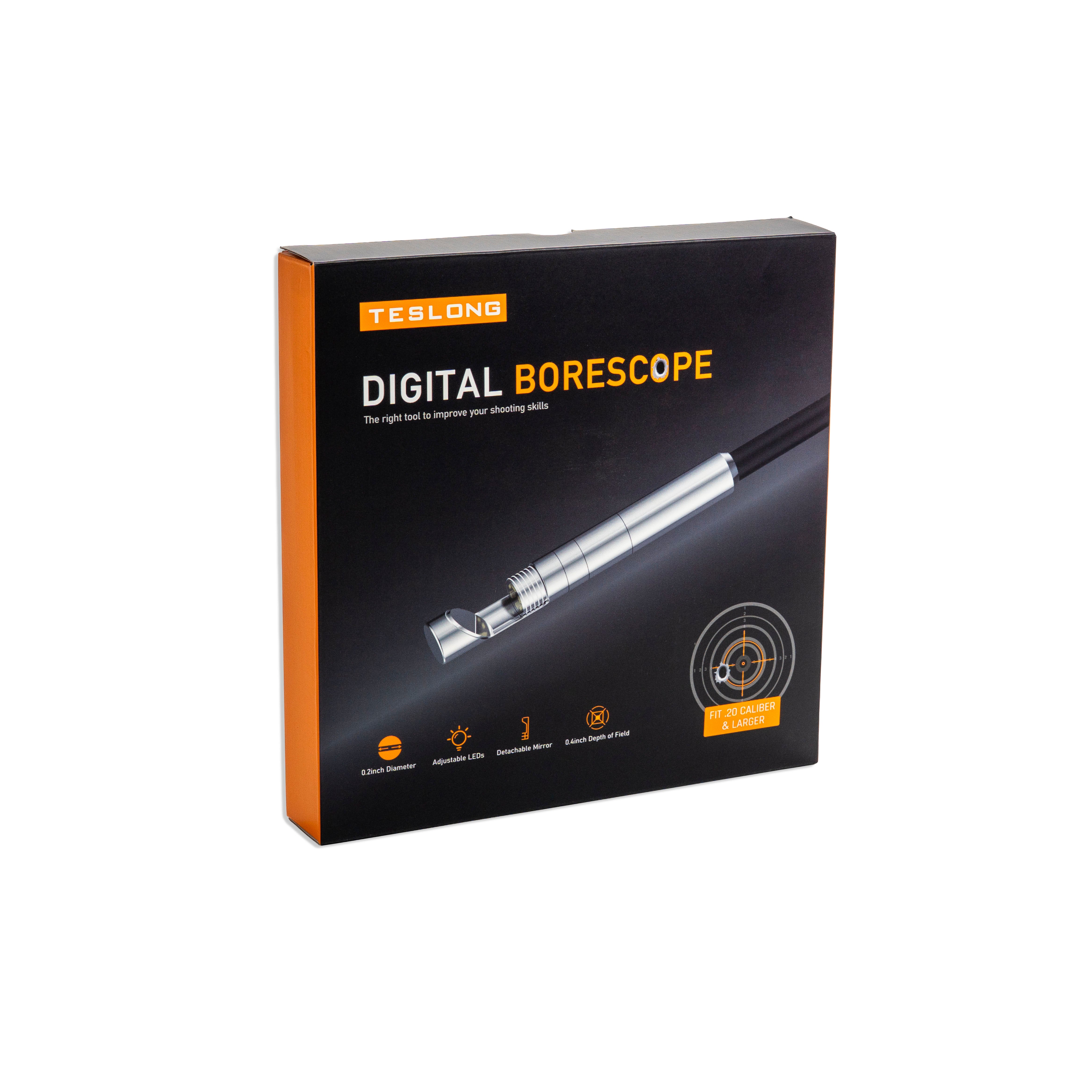 NTG100C 45-Inch Flexible USB-C Borescope Endoscope Camera - Waterproof Inspection Tool for Plumbing, HVAC, Automotive & Home Repairs