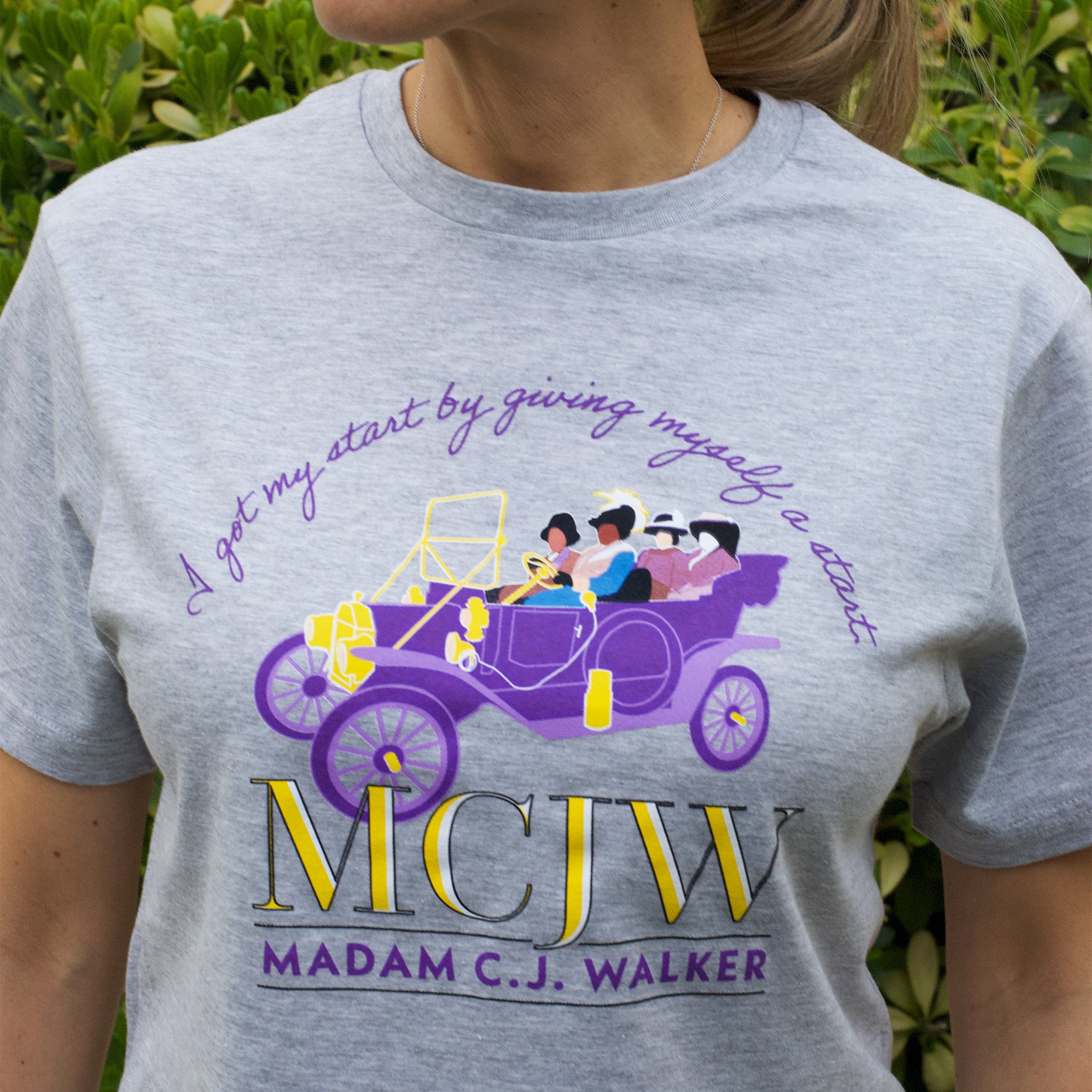 Madam C. J. Walker Vintage T-Shirt - Black History Month Apparel & Women's Empowerment Fashion - Perfect for Casual Wear, Social Activism & Cultural Events