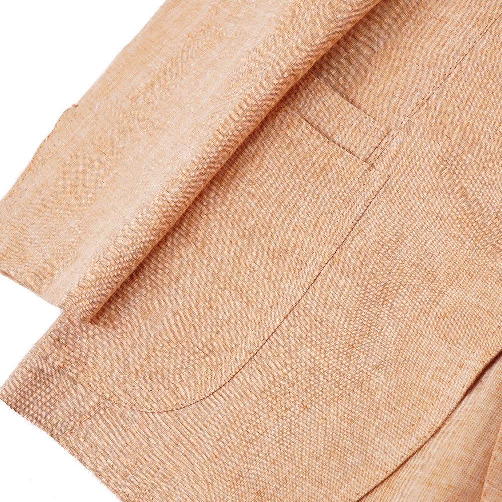 Mauro Blasi Men's Lightweight Linen Suit - Breathable Summer Business & Wedding Attire for Hot Weather