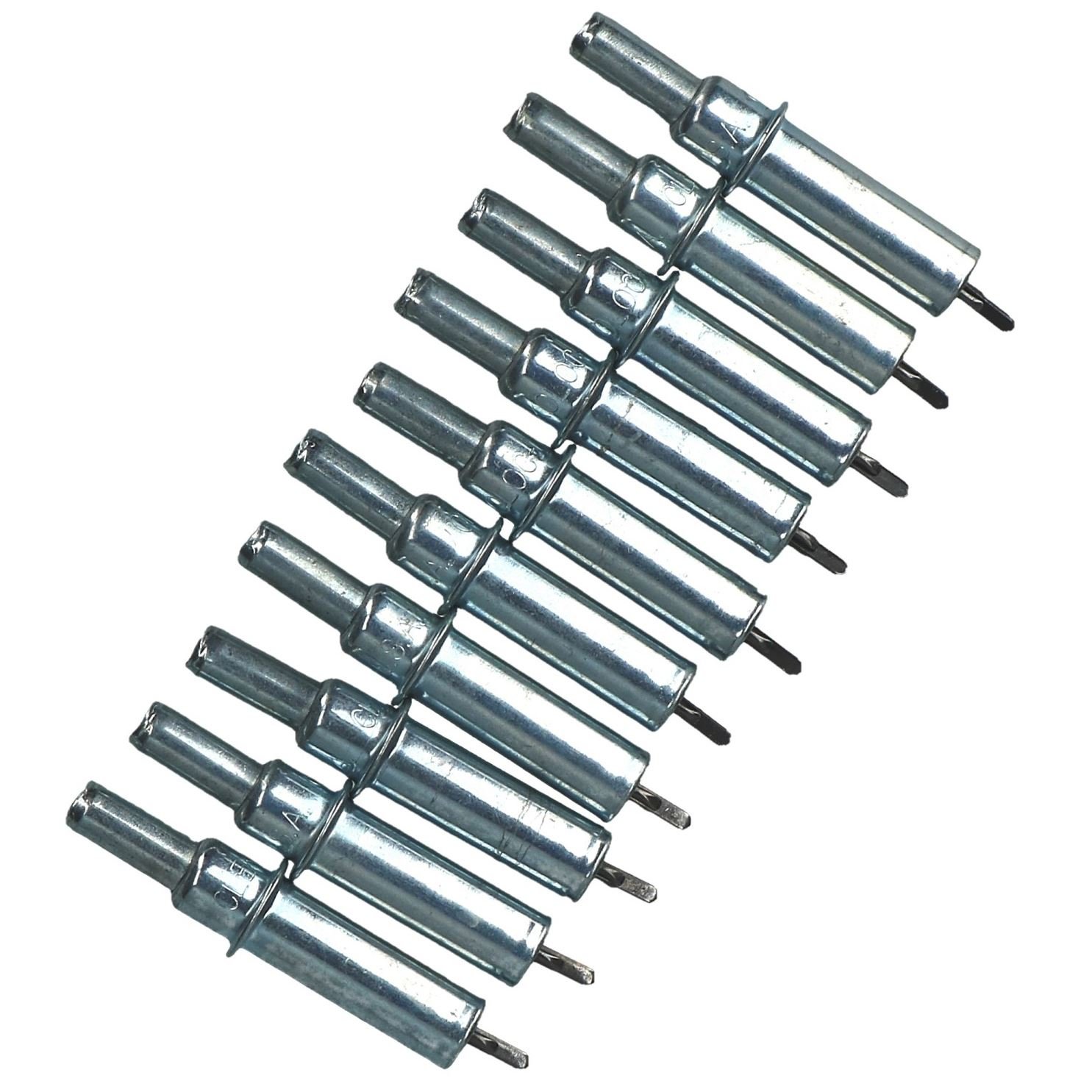 AB Tools 40-Piece Temporary Fastener Kit - Cleco Skin Pins & Sheet Metal Grips (2-4.75mm, 4 Sizes) for Aircraft, Automotive & Metal Fabrication Projects