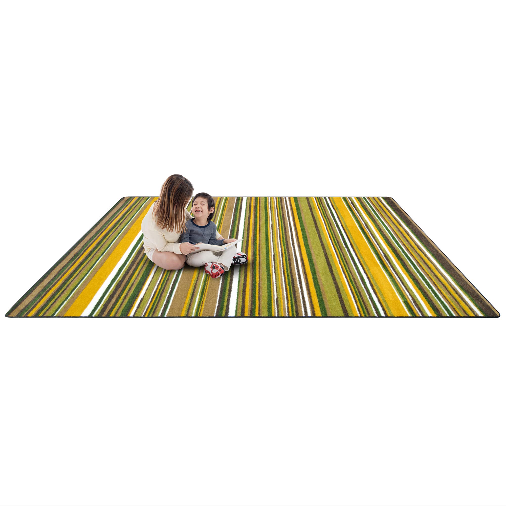 Joy Carpets Kid Essentials Latitude Teen Area Rugs 7'8