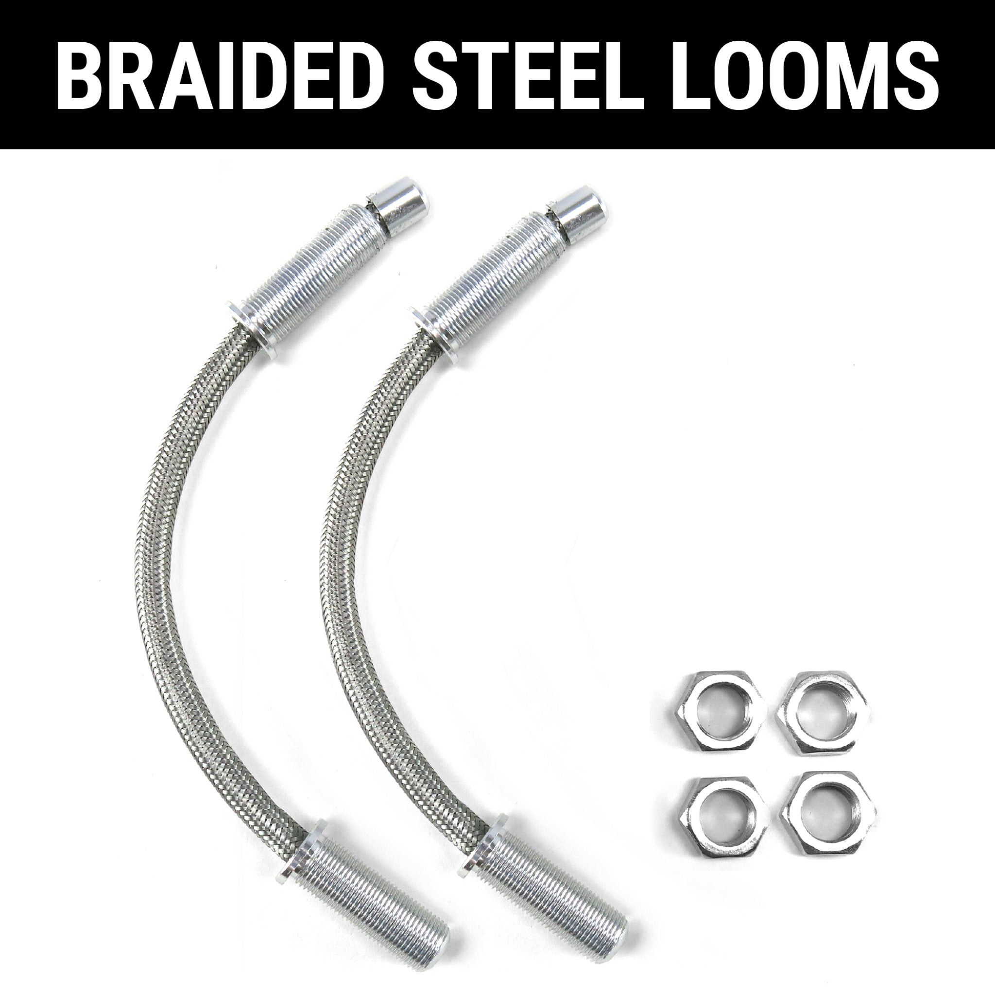 1902-1908 Cadillac Runabout/Tonneau Autoloc 35lb Remote Shaved Door Handle Pop Latch Kit - Stainless Steel Loom for Classic Car Restoration & Custom Builds