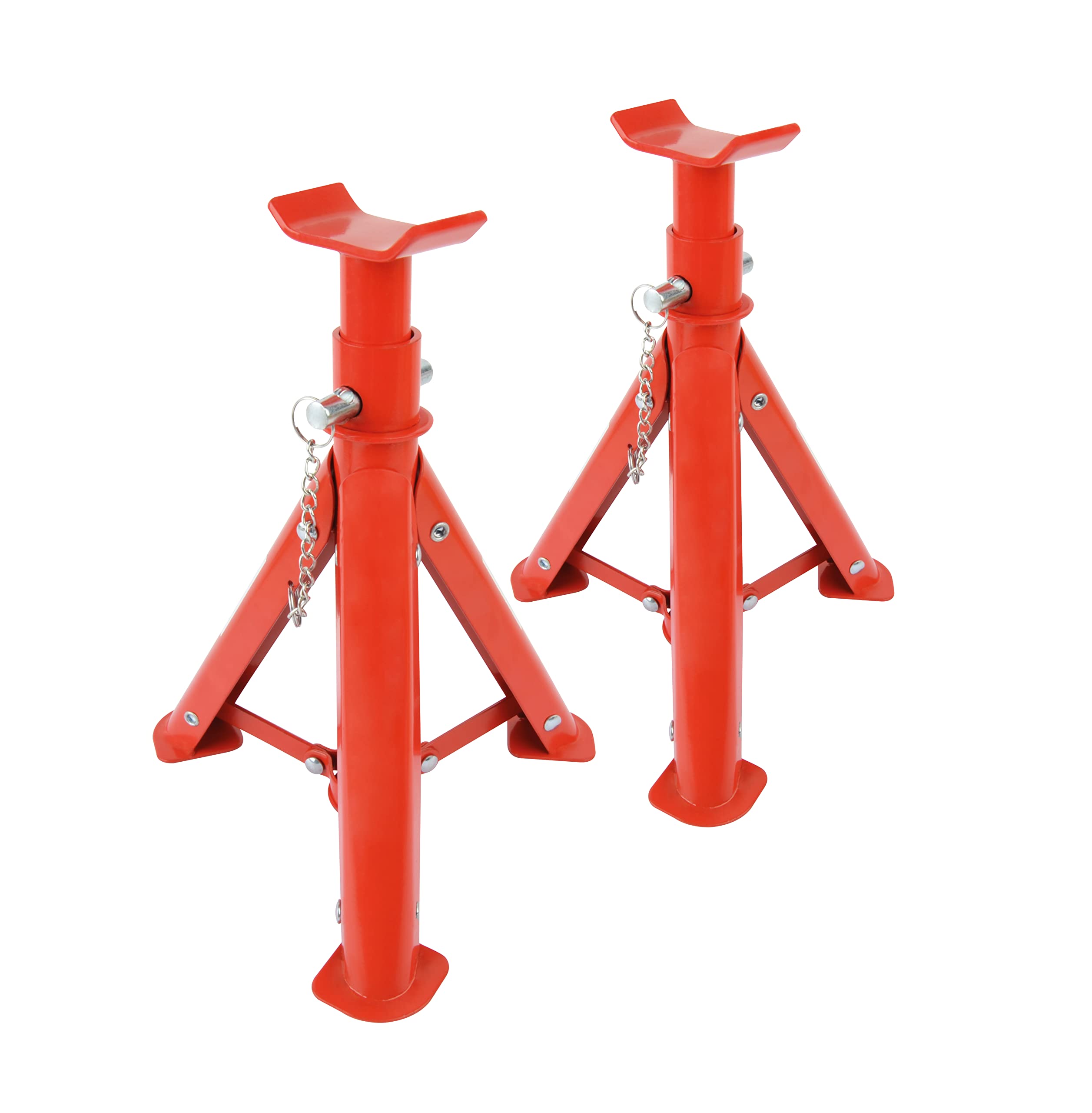 2 Ton Axle Stands - Heavy Duty Jack Stands for Car Repair & Vehicle Maintenance (Pair) - Perfect for DIY Auto Mechanics & Garage Use