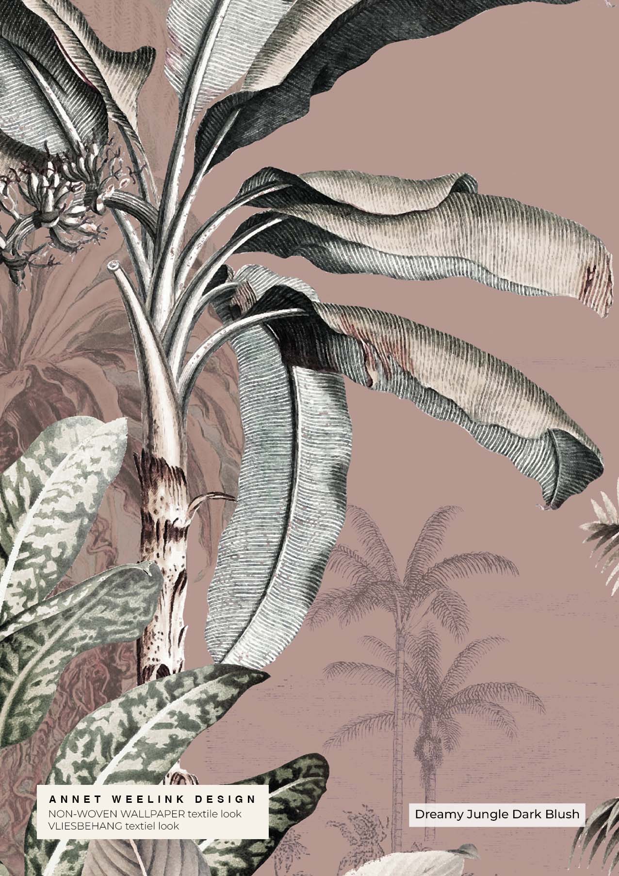 Dreamy Jungle Wallpaper - High-Quality Jungle-Themed Wall Decor for Living Room & Bedroom | Perfect for Nature Lovers & Home Decor