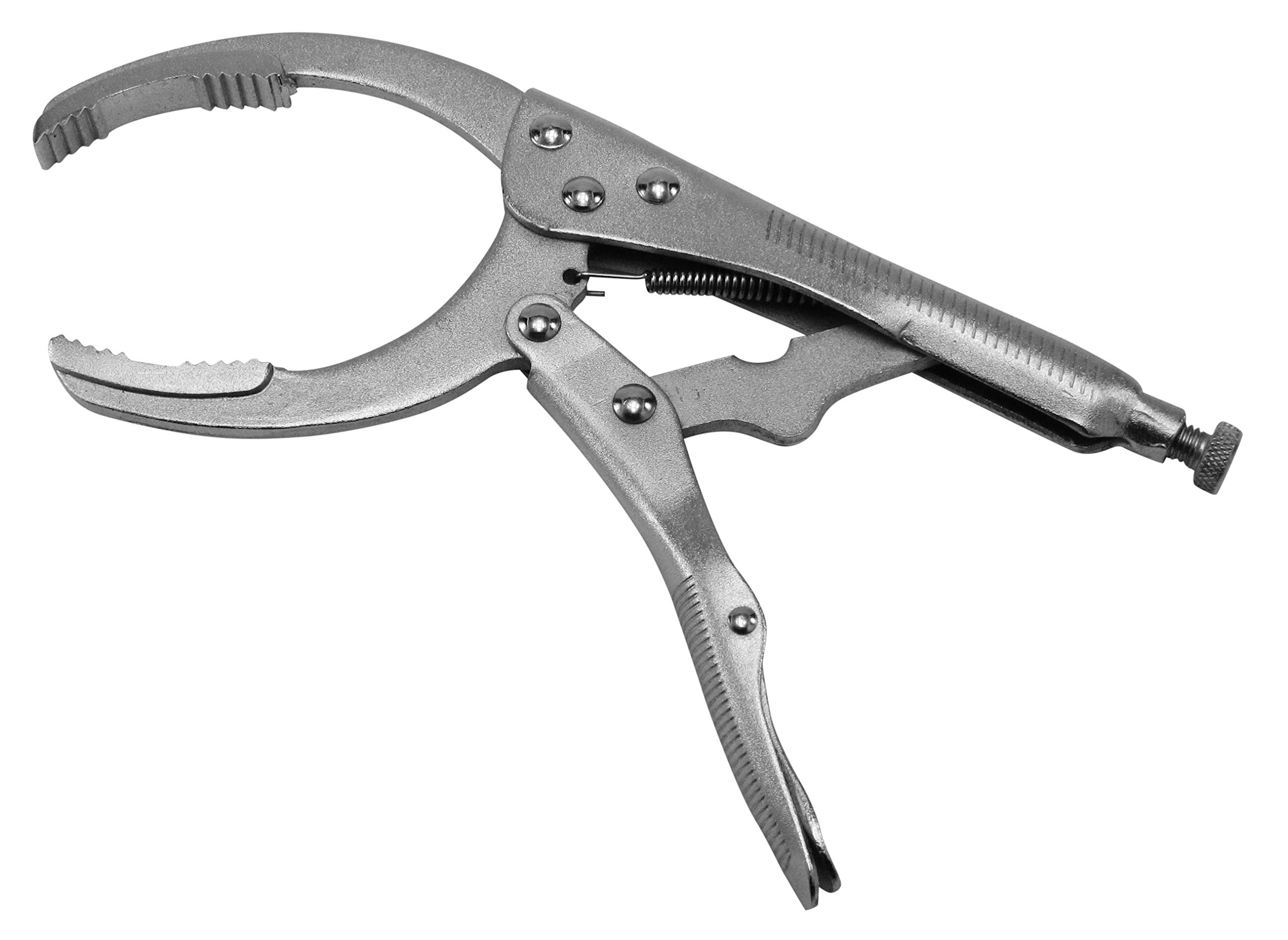 Universal Oil Filter Cap Pliers Wrench – 10 Inch Adjustable Locking Claw Clamp – Compatible with Cars, Trucks & SUVs – Heavy Duty & Durable – Perfect for Oil Changes & Automotive Maintenance