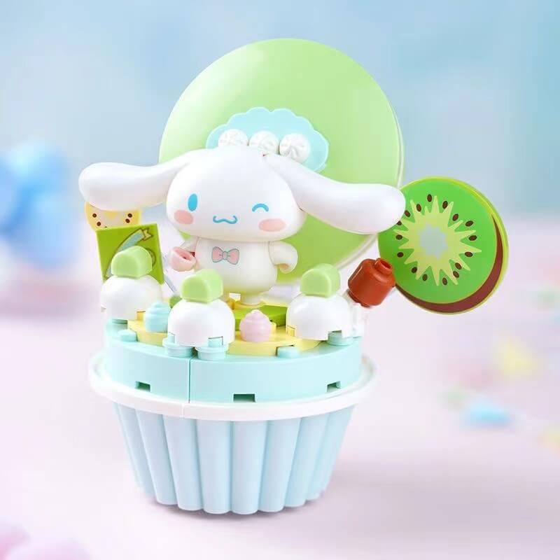 Keeppley Sanrio Hello Kitty Building Block Cake Set - DIY Creative Toy for Kids & Adults - Perfect for Birthday Gifts & Home Decoration