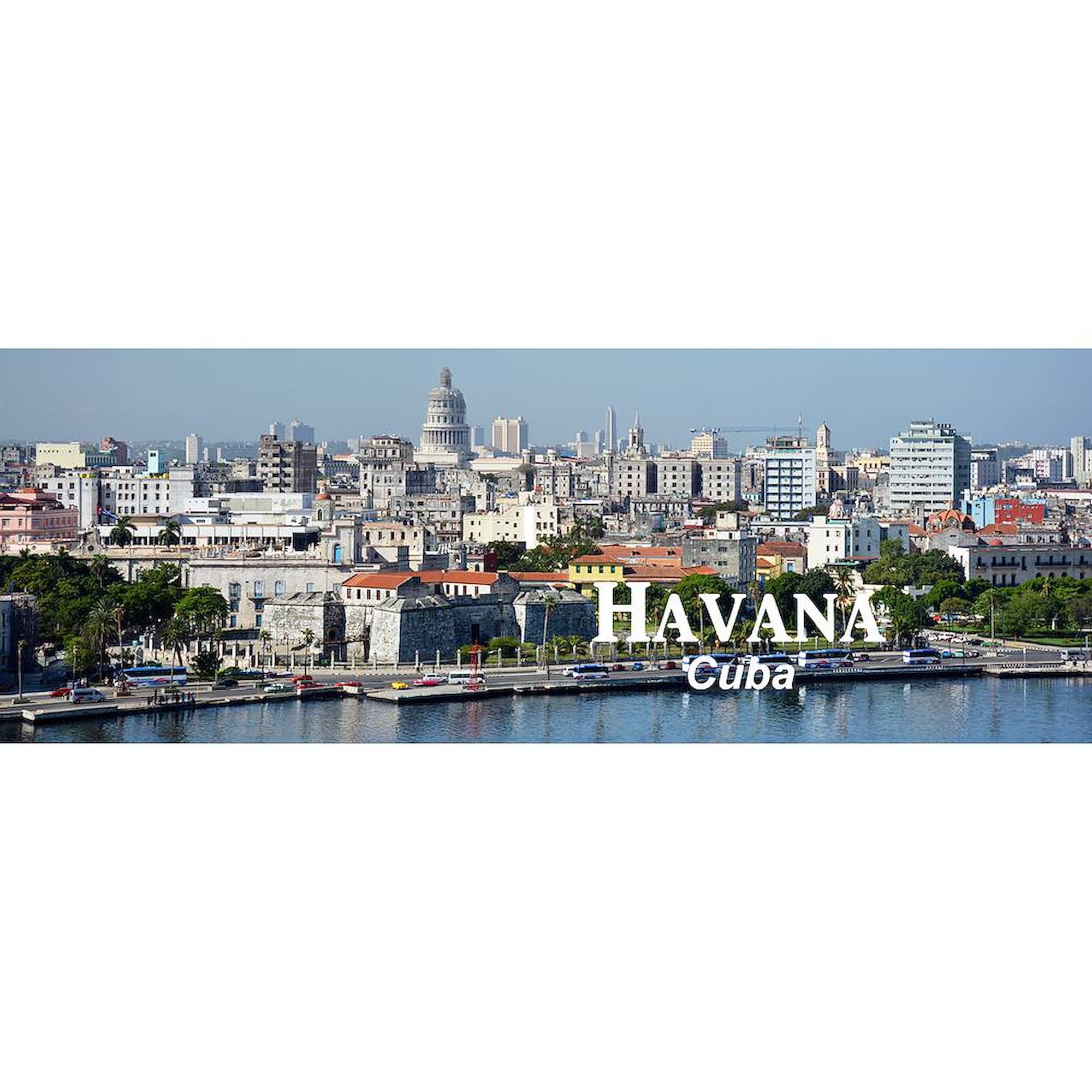 Havana Cuba Themed 11 oz (325 ml) Ceramic Coffee Mug - Perfect for Home, Office & Travel - Unique Gift for Coffee Lovers
