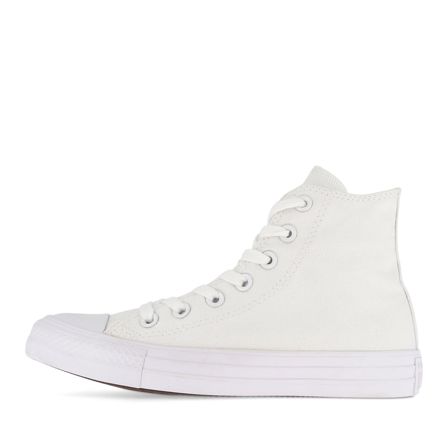 Converse All Star Hi Core Sneakers in White/Mono - Classic High-Top Canvas Shoes for Men & Women | Perfect for Casual Wear, Street Style & Everyday Fashion