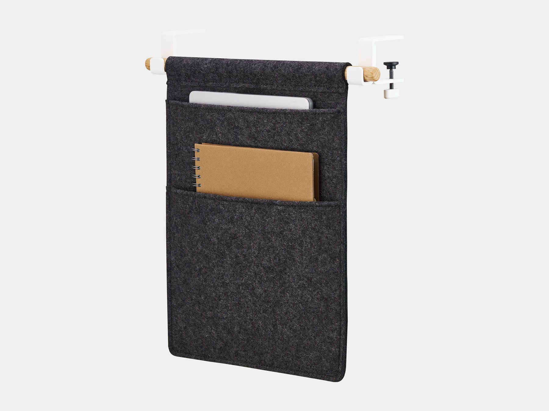 Space-Saving Hanging Desk Organizer with Multiple Pockets - Perfect for Office, Home, or Dorm Room Organization | Wall Mounted Storage Solution for Papers, Files, and Office Supplies