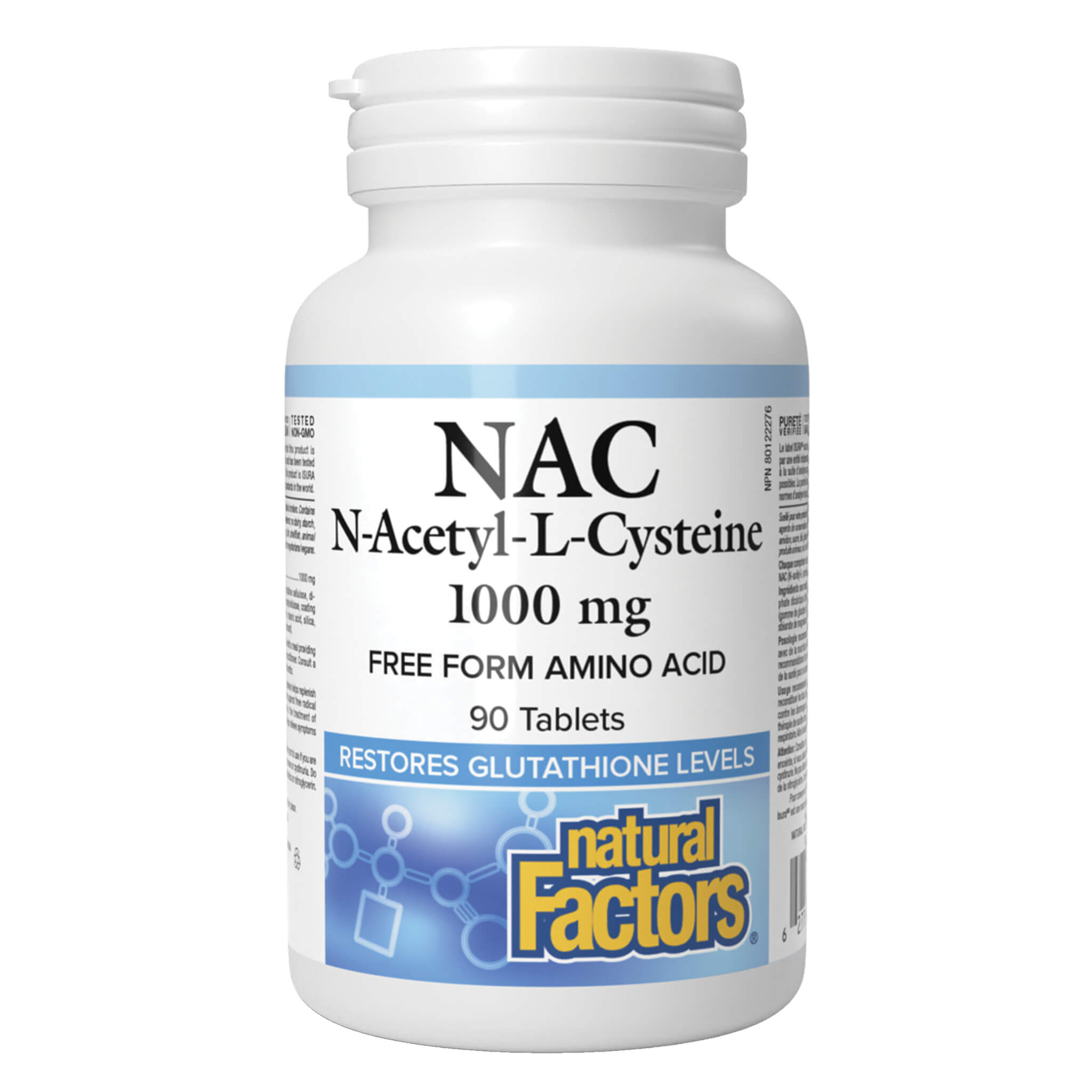 N-Acetyl L-Cysteine (NAC) 1000mg Supplement - Supports Liver Health, Antioxidant Protection & Respiratory Function | Ideal for Detox, Immune Support & Wellness