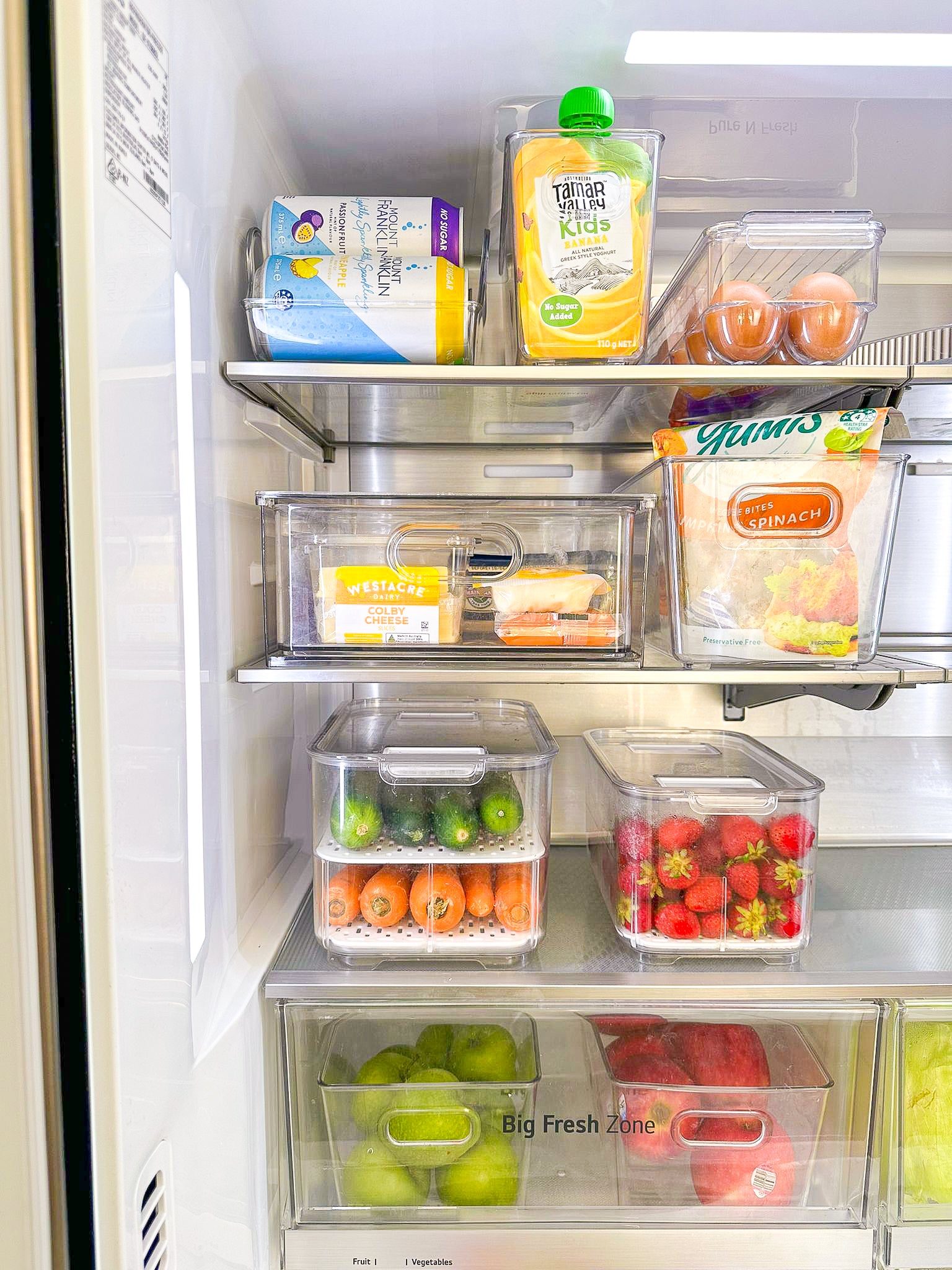 36-Pack Fridge & Freezer Organization Stickers - Durable Labels for Kitchen Storage, Pantry & Meal Prep (Perfect for Food Containers, Spice Jars & Leftovers)