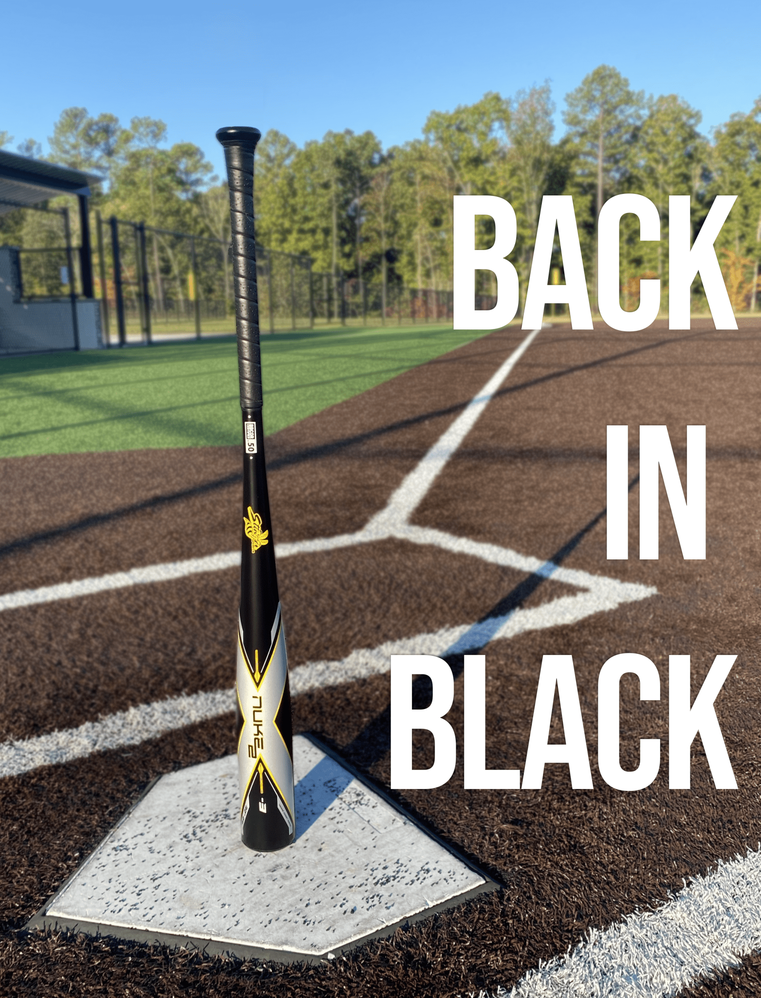 NUKE 2 Aluminum BBCOR Certified Baseball Bat - High Performance for Youth & Adult Players - Perfect for Games, Practice & Training
