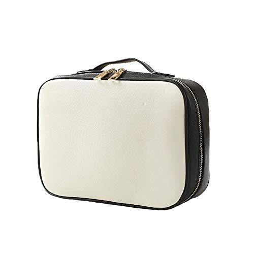 Large Capacity Cosmetic Organizer Bag - Multi-Functional Travel Makeup Storage Pouch with Handles | Perfect for Travel, Home & Salon Use | Haieshop