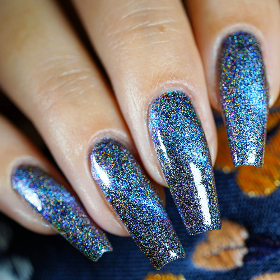 Wormhole Nail Polish - Long Lasting Galaxy Nail Lacquer with Glitter - Perfect for Parties, Cosplay & Special Occasions