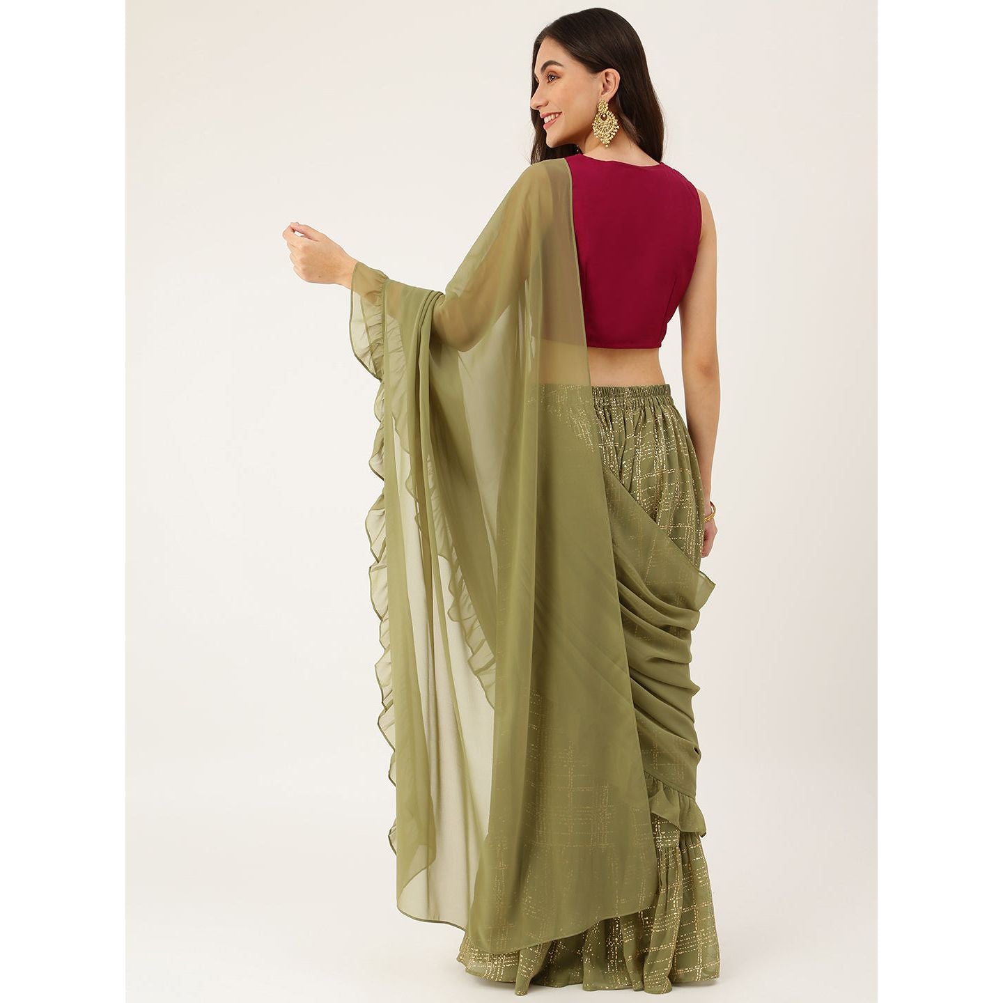 Stylish Pant Saree - Modern Fusion Wear Saree for Women | Perfect for Weddings, Parties & Festive Occasions