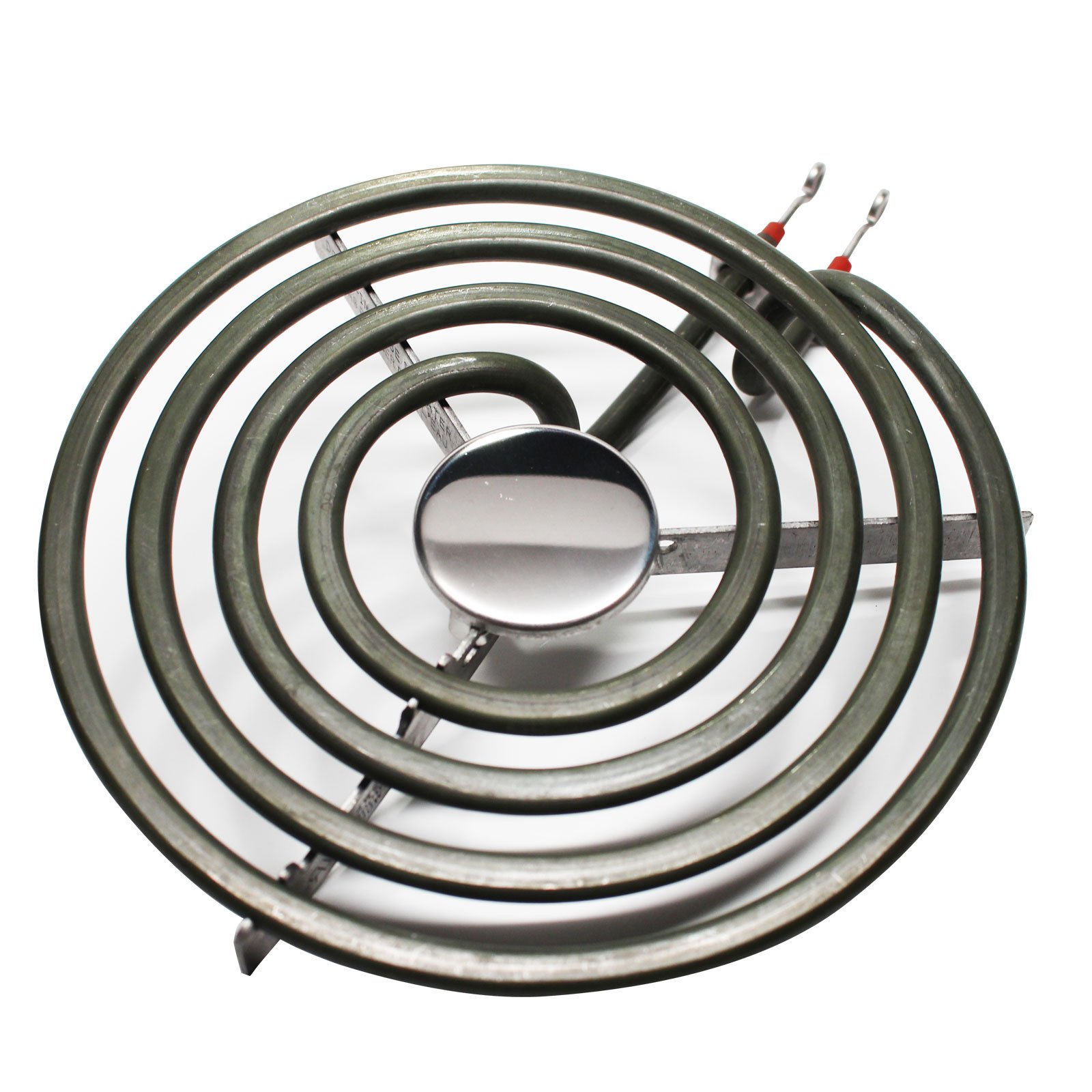 2-Pack Whirlpool WFC150MLAW0 6-Inch 4-Turn Surface Burner Element Replacement - Compatible with Whirlpool 660532 Heating Element for Range Stove & Cooktop - Perfect for Gas Stove Repair & Kitchen Appliance Maintenance