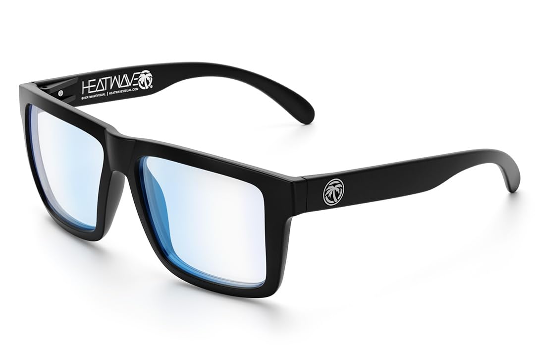 Heat Wave Visual XL Vise Z87 Safety Sunglasses - ANSI Certified UV Protection for Construction, Cycling & Outdoor Work