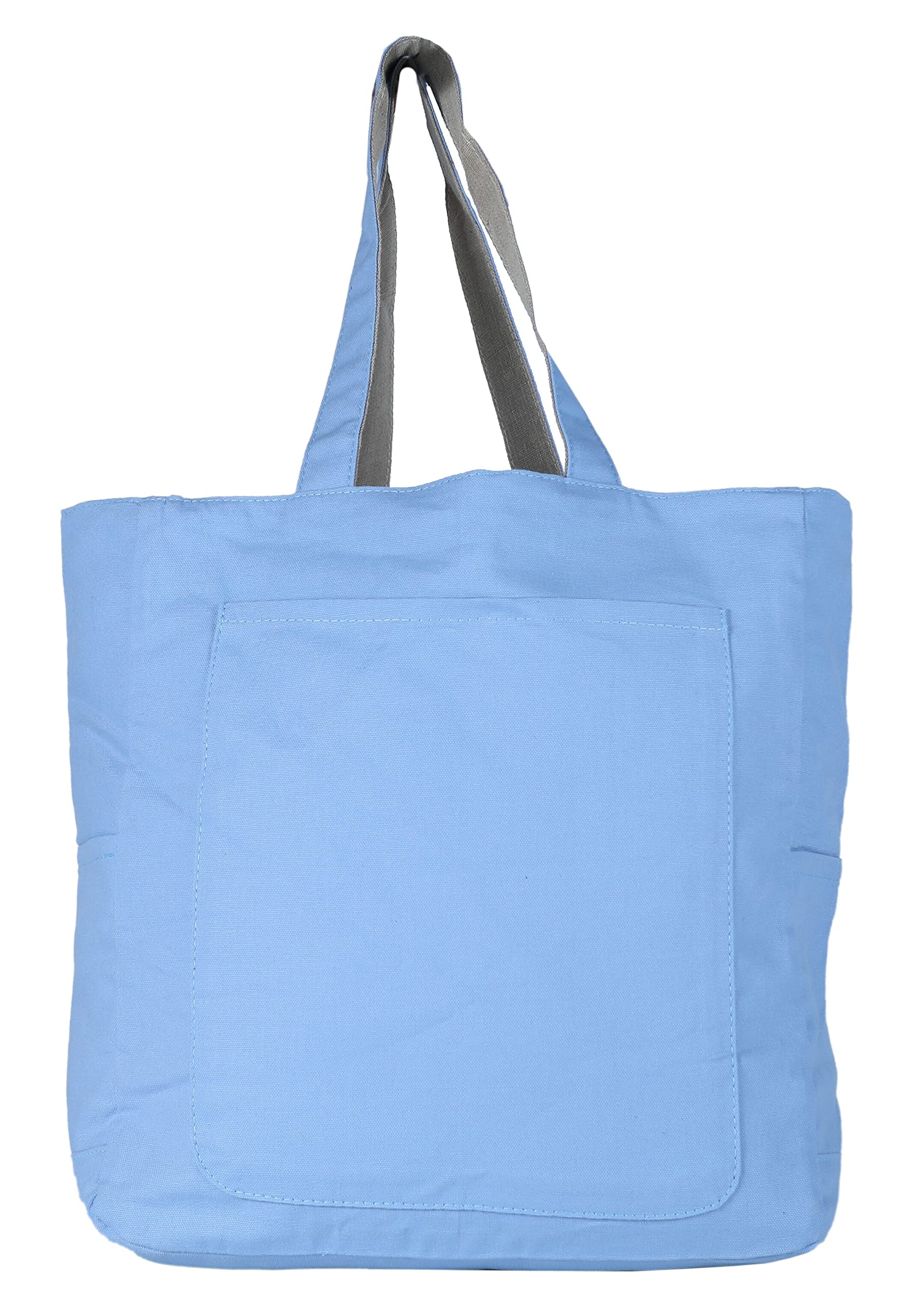Reversible Jute Canvas Tote Bag for Women - Stylish Shoulder Handbag for Lunch, Dinner Dates, Shopping & Travel | Durable & Eco-Friendly Daily Use Bag