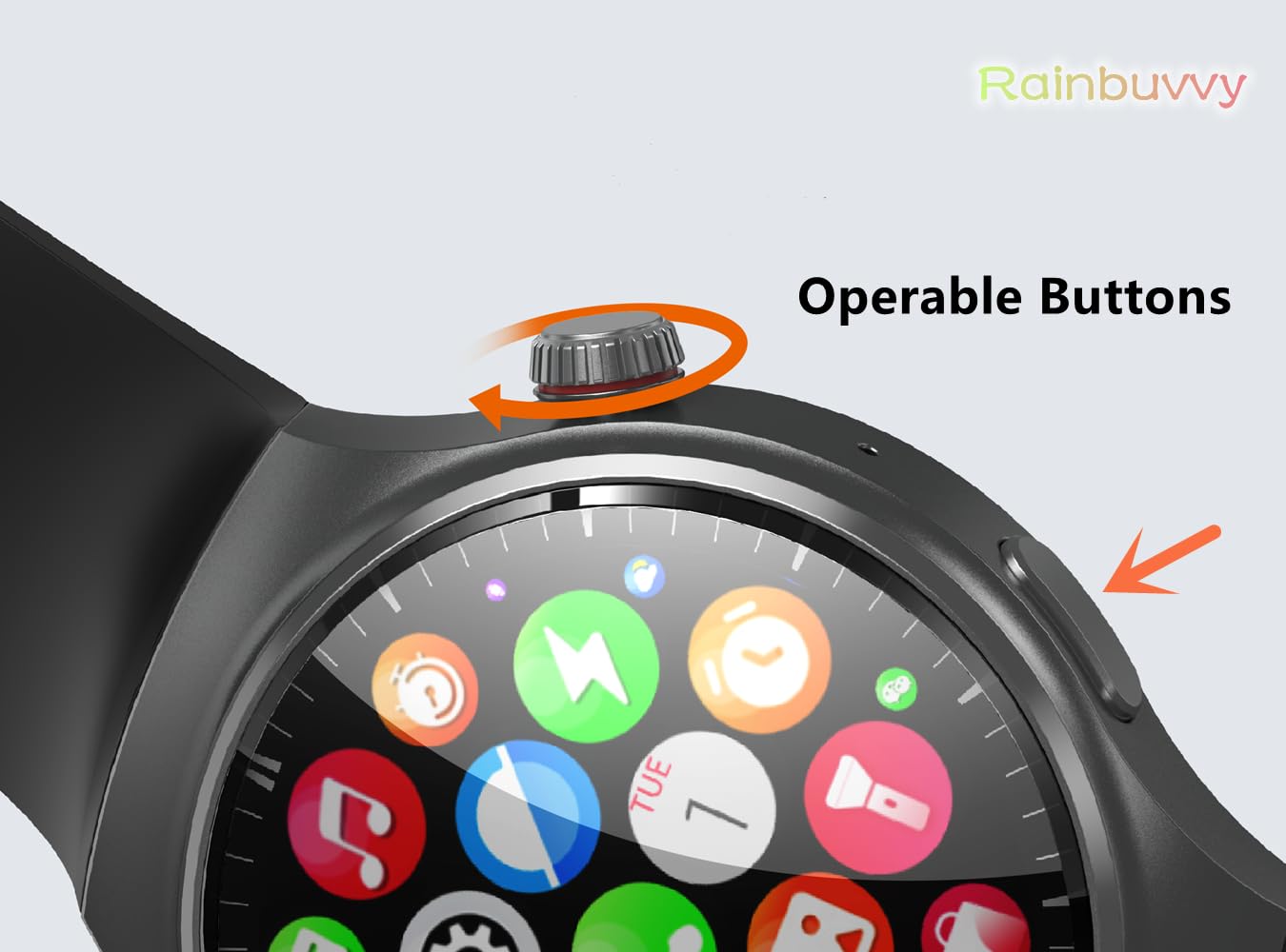 4G Smart Watch for Men - 1.43