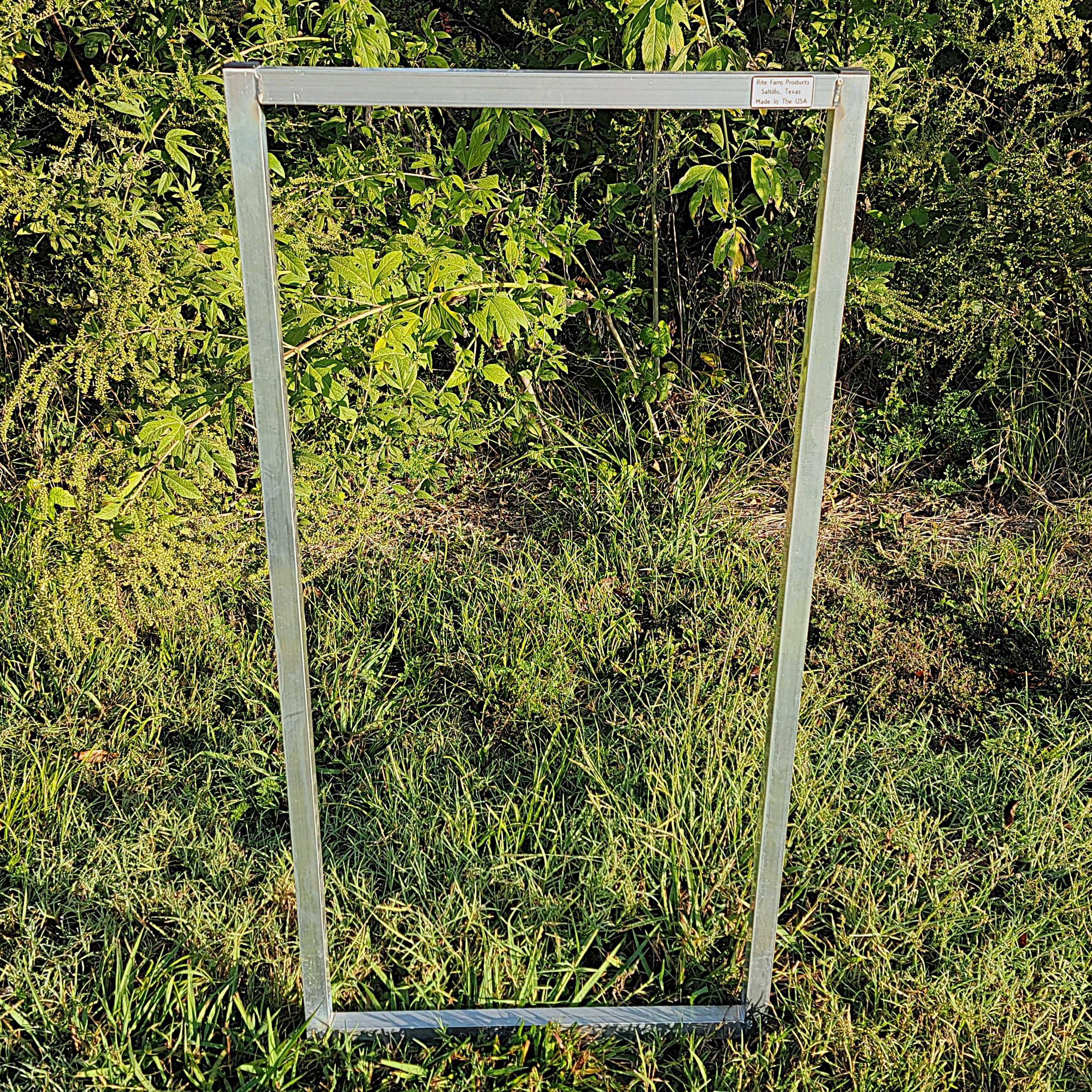 2 Pack of 40 Inch Tall Aluminum Sheep & Goat Alley Panels - Heavy Duty Livestock Sorting Gates for Farm, Ranch & Pen Systems - Perfect for Animal Handling, Crowding & Corral Management