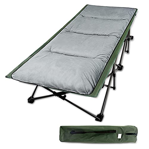 Green Oversized Cot+grey Pad