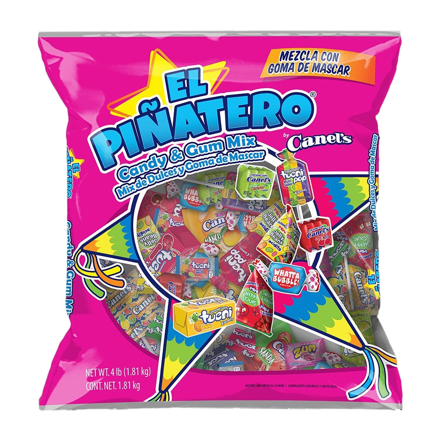 Premium Canel's Pinatero Candy | 4lb Bulk Bag | Perfect for Parties, Holidays & Gifting