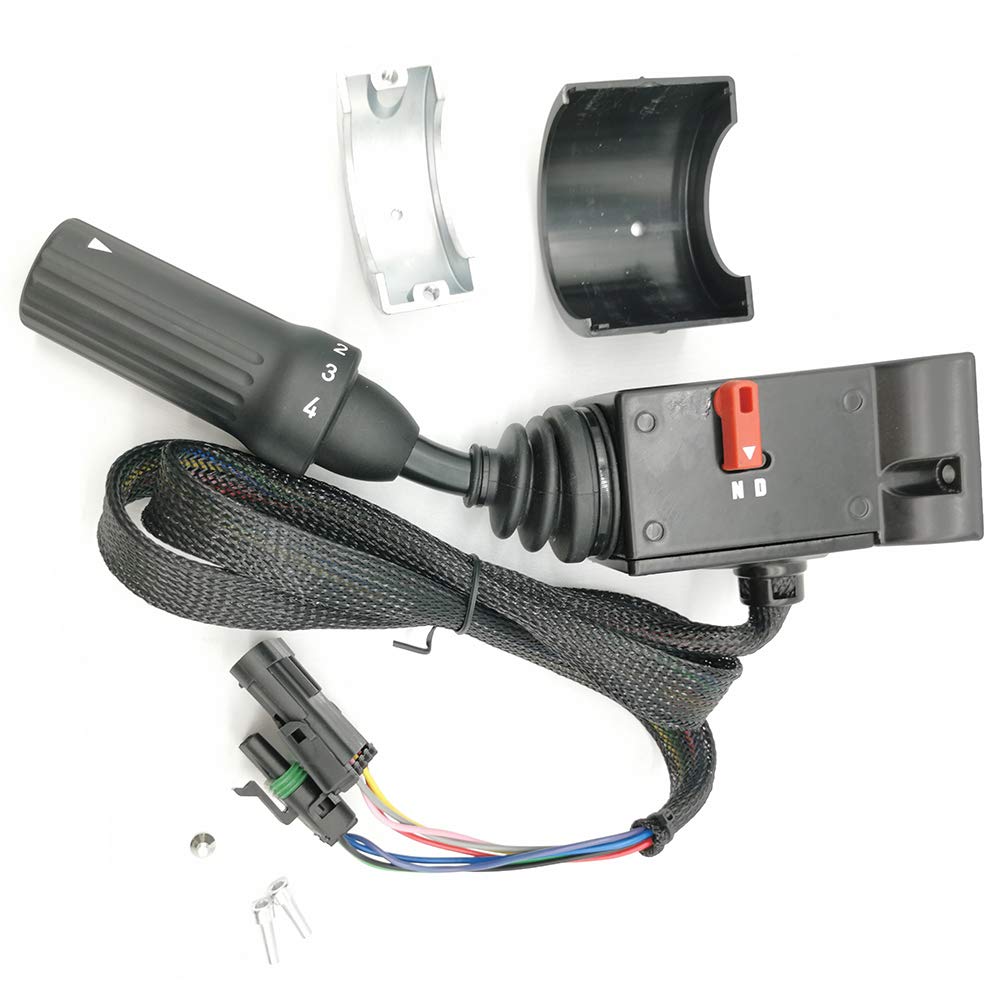 Original Joystick Controller & T/M Selector Switch 301403-00006 - Compatible with Doosan Daewoo Loaders | Heavy-Duty Construction Equipment Replacement Part | Ideal for Excavator & Loader Operations