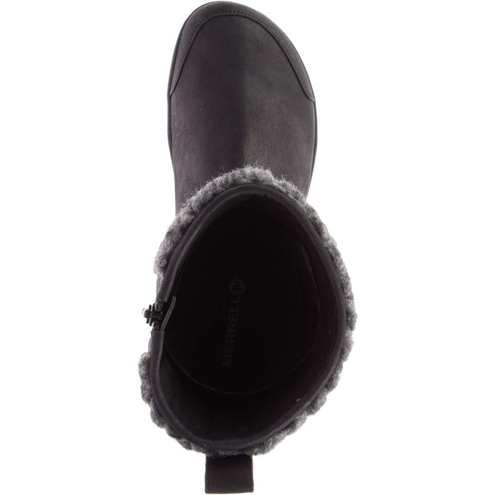 Merrell Women's Encore Kassie Tall Wool Boots - Waterproof Winter Hiking Boots for Women with Warm Wool Lining - Perfect for Snow, Cold Weather & Outdoor Adventures