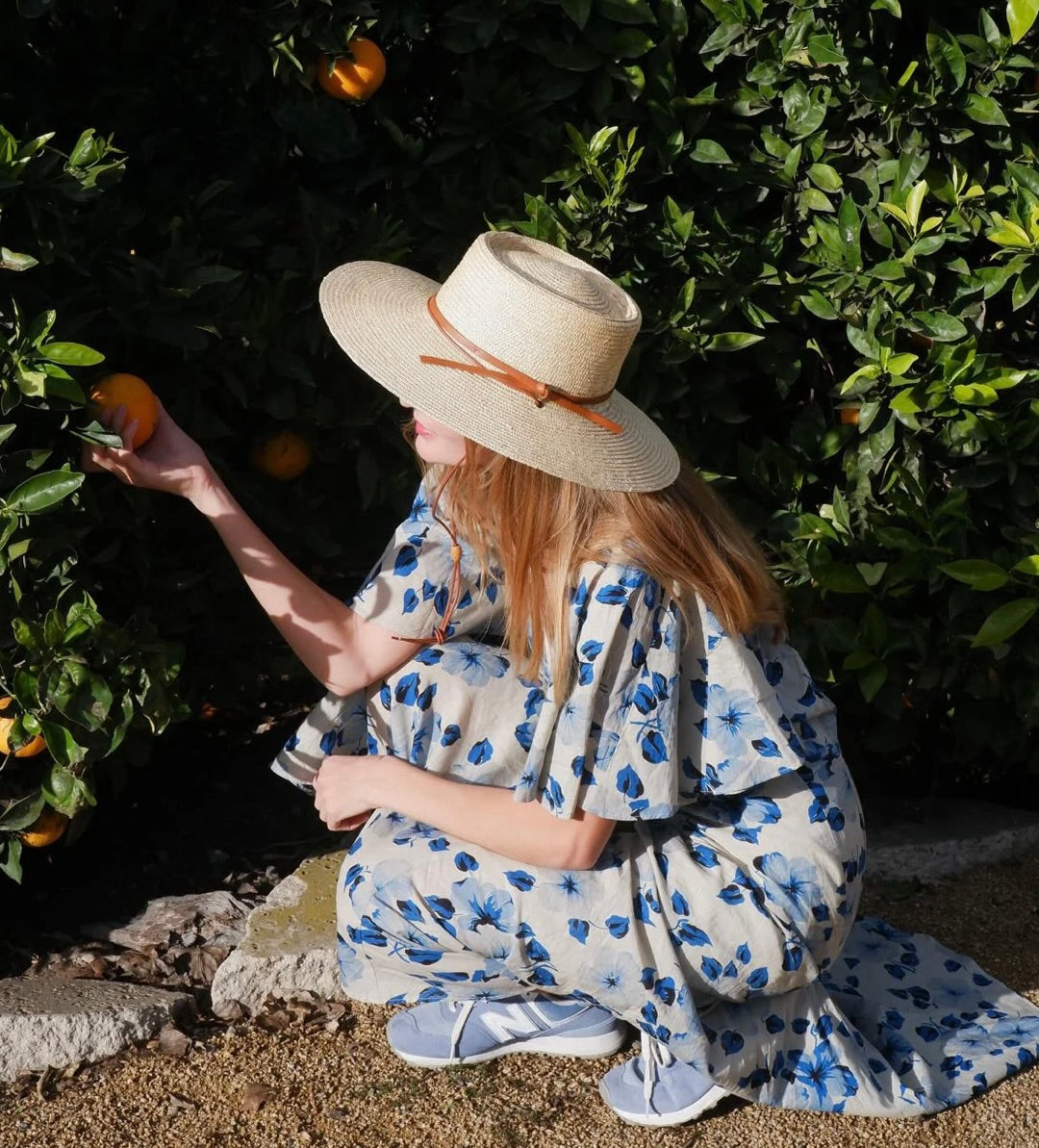 Natural Sage Hat - Stylish & Breathable Sun Protection for Outdoor Adventures, Hiking, and Beach Trips