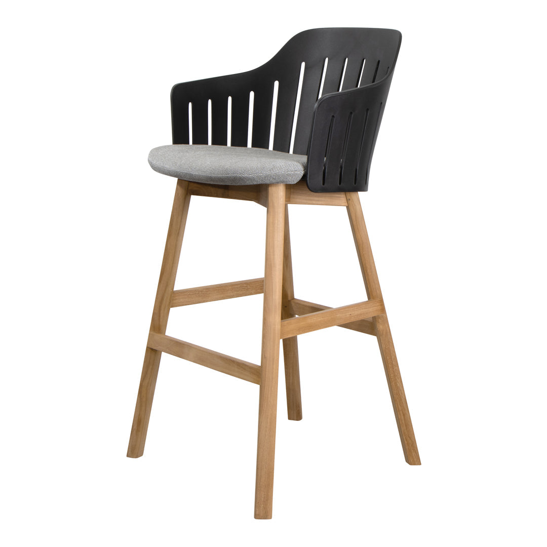 Stylish Wooden Bar Stool with Comfortable Seat Cushion - Perfect for Kitchen Islands, Breakfast Nooks & Home Bars