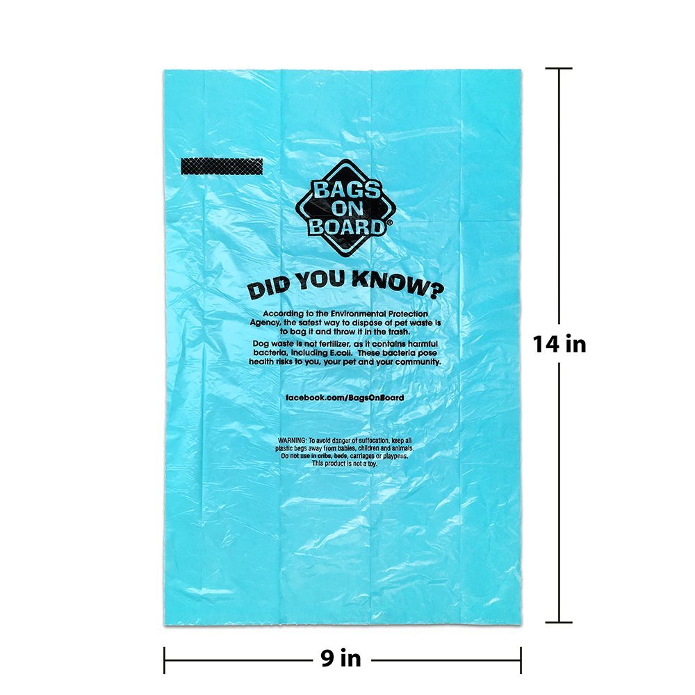 Eco-Friendly Biodegradable Dog Poop Bags with Ocean Breeze Scent - 9x14 Inch Leakproof Pet Waste Bags (140 Count) | Odor Control & Durable for Daily Dog Walking, Park Visits, and Home Pet Cleanup | Perfect for Beach Trips, Hiking, and City Strolls with Your Dog