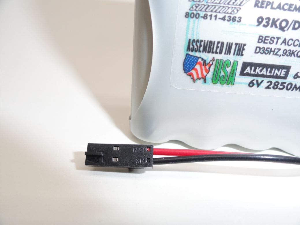 Stanley Security Systems 35HZ DL-3 Door Lock Replacement Battery - Compatible with Stanley 35HZ Series - Long Lasting Power for Home & Business Security - Perfect for Offices, Warehouses and Commercial Buildings